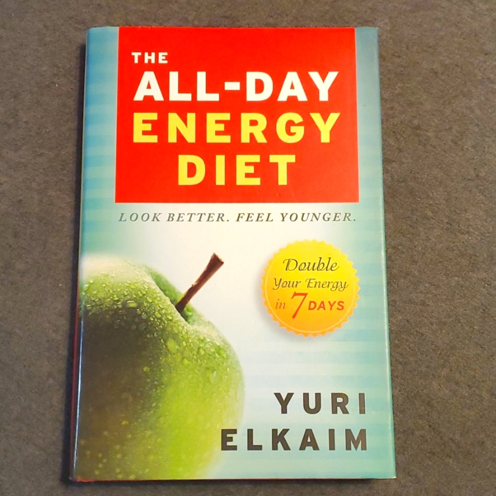 The All-Day Energy Diet Hardcover Yuri Elkaim